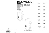 Kenwood ZJX770 Le manuel du propriétaire