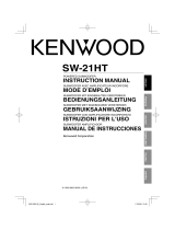 Kenwood Electronics SW-21HT Manuel utilisateur