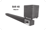 Klipsch BAR 48 Sound Bar + Wireless Subwoofer Certified Factory Refurbished Le manuel du propriétaire