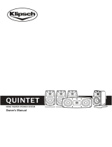 Klipsch Quintet Le manuel du propriétaire