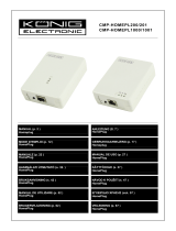 König CMP-HOMEPL200 Manuel utilisateur