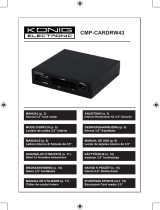 Konig Electronic CMP-CARDRW43 Manuel utilisateur