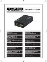 Konig Electronic CMP-REPEATVGA5 Le manuel du propriétaire