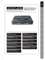 Konig Electronic CMP-SPLITDVI20 Le manuel du propriétaire
