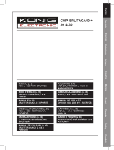 Konig Electronic CMP-SPLITVGA10 Le manuel du propriétaire