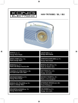 Konig Electronic HAV-TR700 Manuel utilisateur