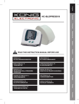 Konig Electronic HC-BLDPRESS10 Le manuel du propriétaire