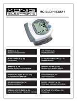 Konig Electronic HC-BLDPRESS11 Manuel utilisateur