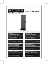 König KN-DVBT-IN52 Le manuel du propriétaire