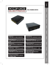 König KN-HDMICON10 Manuel utilisateur