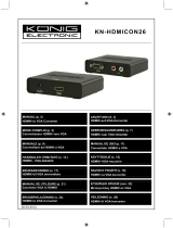 Konig Electronic KN-HDMICON26 Manuel utilisateur