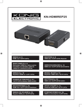 Konig Electronic KN-HDMIREP25 Manuel utilisateur