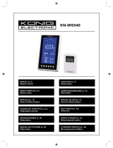 Konig Electronic KN-WS540 Manuel utilisateur