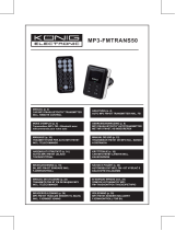 Konig Electronic MP3-FMTRANS50 Le manuel du propriétaire