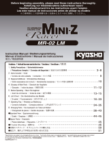 Kyosho ASF 2.4GHz MINI-Z MR-02 LM Le manuel du propriétaire