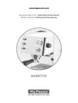 la Pavoni Baretto Steel Pressurizzata Le manuel du propriétaire