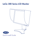 LaCie 319 LCD Monitor with Blue Eye Colorimeter Manuel utilisateur