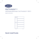 LaCie 6big Thunderbolt™ 3 Guide d'installation
