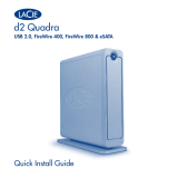 LaCie d2 Quadra Hard Drive USB 2 Manuel utilisateur