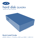 LaCie Hard Disk Quadra Manuel utilisateur
