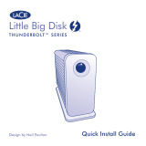 LaCie Little Big Disk 2TB Manuel utilisateur