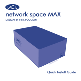 LaCie Network Space MAX 6TB Manuel utilisateur