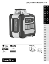 Laserliner CompactLine-Laser G360 Set Le manuel du propriétaire