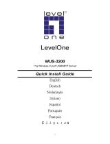 LevelOne 11g Manuel utilisateur