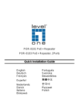 LevelOne POR-0103 Guide d'installation