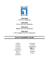 LevelOne POR-0202 Guide d'installation