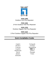 level one POR-1200 Guide d'installation