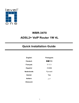 LevelOne WBR-3470B Guide d'installation