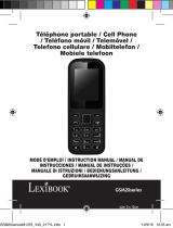 Lexibook GSM20series Mode d'emploi