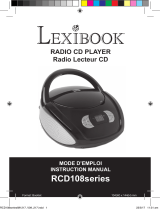 Lexibook RCD108 Manuel utilisateur