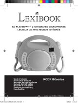 Lexibook RCDK100 série Manuel utilisateur