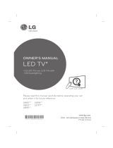 LG 60UB850V Manuel utilisateur