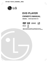 LG DVX172 Manuel utilisateur