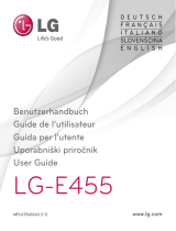 LG LGE455.AUAEBK Manuel utilisateur