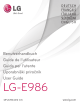 LG LGE986.AESPWH Manuel utilisateur