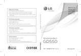 LG GD550.AGRCTG Manuel utilisateur