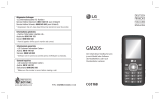 LG GM205.ACLPBK Manuel utilisateur