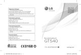 LG LG SWIFT GT540 Manuel utilisateur