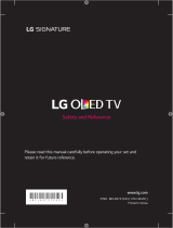 LG LG OLED65G7V Manuel utilisateur