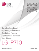 LG LGP710.AYGOBK Manuel utilisateur