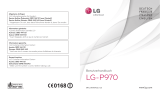 LG LGP970.APLSTL Manuel utilisateur