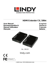 Lindy 100m C6 HDBaseT HDMI & IR Extender Manuel utilisateur