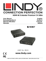Lindy 100m C6 HDBaseT HDMI, RS232 & IR Extender Manuel utilisateur