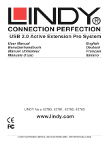Lindy 12m USB 2.0 Active Extension Pro Manuel utilisateur