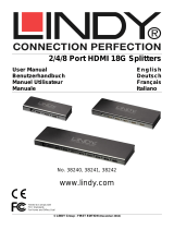 Lindy 2 Port HDMI 18G Splitter Manuel utilisateur
