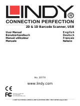 Lindy 2D & 1D Barcode Scanner, USB Manuel utilisateur